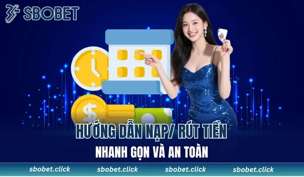 Cách nạp rút tiền SBOBET nhanh gọn và an toàn