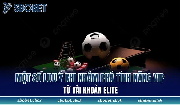 Một số lưu ý khi khám phá tính năng VIP từ tài khoản Elite