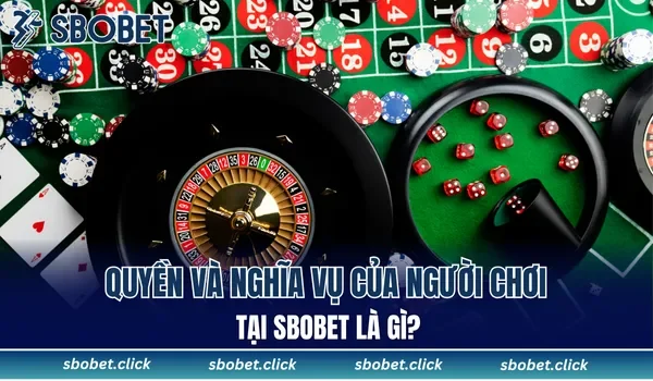 Quyền và nghĩa vụ của người chơi tại SBOBET là gì?